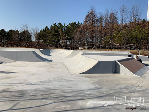 인천 청라 노을공원 스케이트 파크
